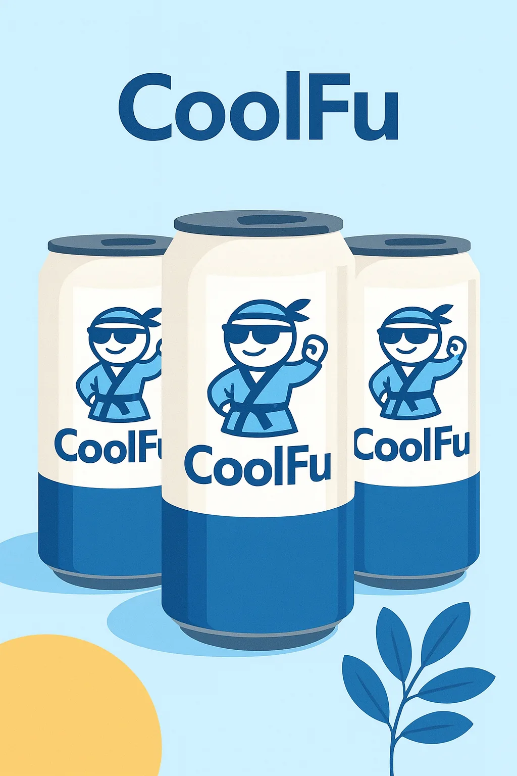 CoolFu energy product concept illustration